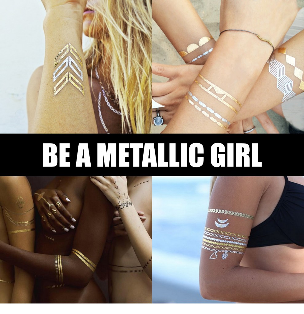 METALLIC TATTOO girl1