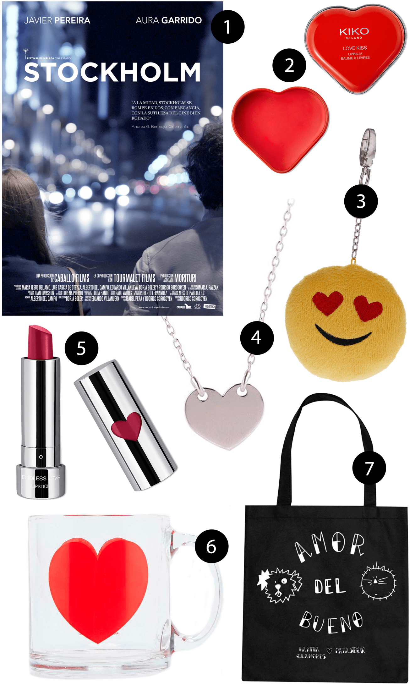 collage san valentin numeros